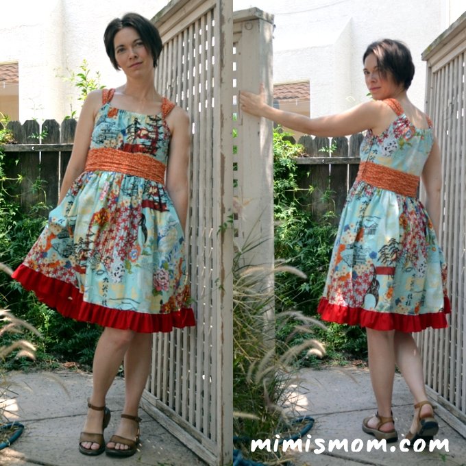 Jamie Dress Pattern Review by Mimi's Mom
